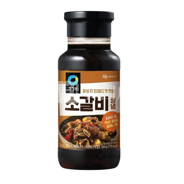 清浄園 牛カルビたれ (甘口) 500g / 韓国食品 韓国調味料 韓国料理