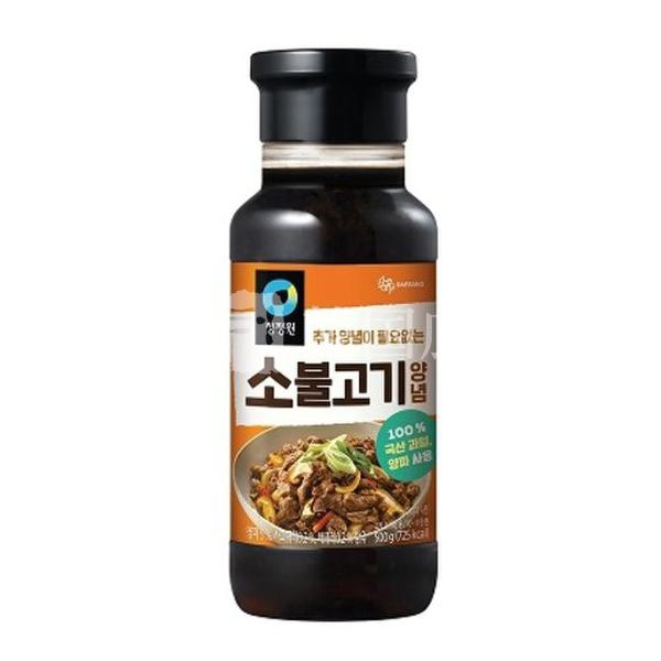 清浄園 牛プルコギたれ (甘口) 500g / 韓国食品 韓国調味料 韓国料理