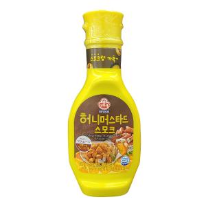 オットギ スモークフレーバー味 ハニーマスタードソース 260g / 韓国食品 韓国調味料 韓国料理｜hiroba