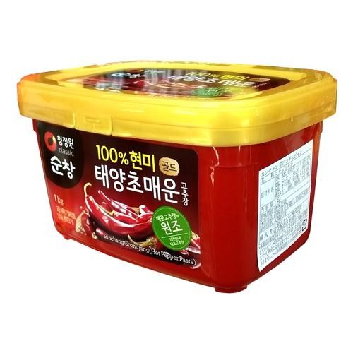 スンチャン (辛口) 玄米 コチュジャン 1kg / 韓国調味料 韓国食品 テヤンチョ