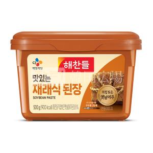 ヘチャンドル 在来式 テンジャン 500g / 韓国調味料 韓国食品 韓国味噌｜hiroba