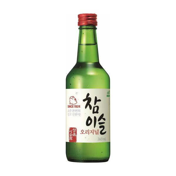 JINRO チャミスルオリジナル 20.1度 360ml 韓国焼酎