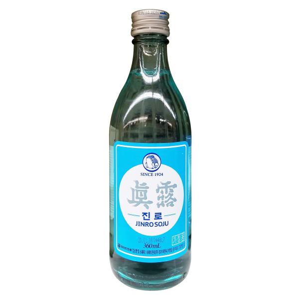 眞露 is back 360ml 韓国焼酎