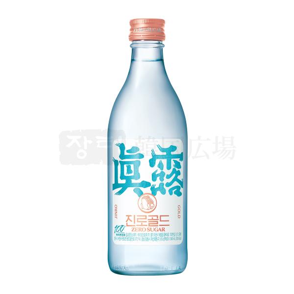 眞露 GOLD 15度360ml BOX (20本入) ZERO SUGAR / 韓国焼酎 ゴールド...