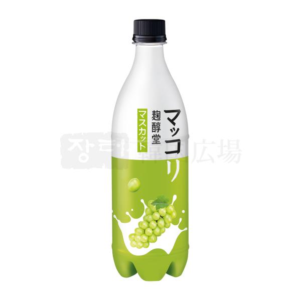 麹醇堂 米マッコリ マスカット味 750ml