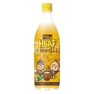 ソウル長寿 HBAF ハニーバターアーモンドマッコリ 750ml/韓国お酒の商品画像