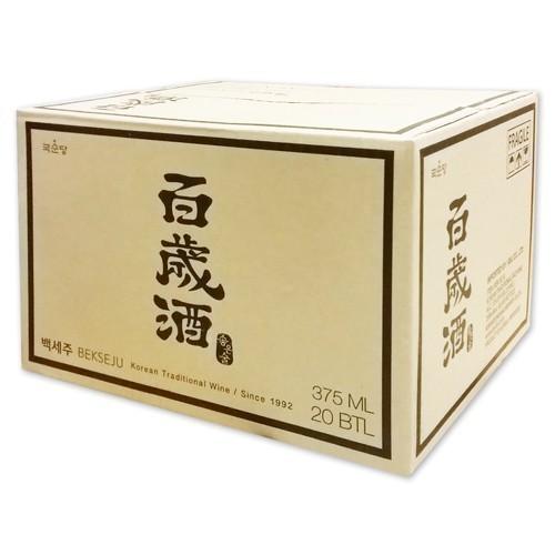 麹醇堂 百歳酒 375ml BOX (20本入） / 韓国お酒