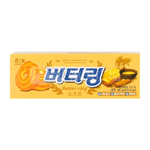 ヘテ バターリング 86g / 韓国お菓子 韓国食品