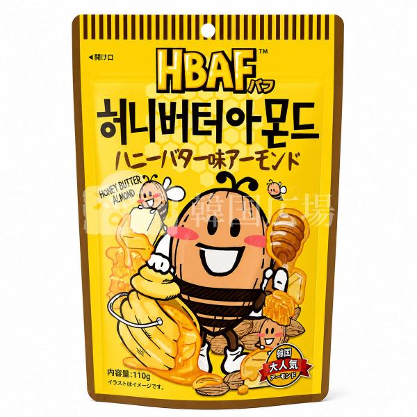 HBAF ハニーバターアーモンド 110g (大)