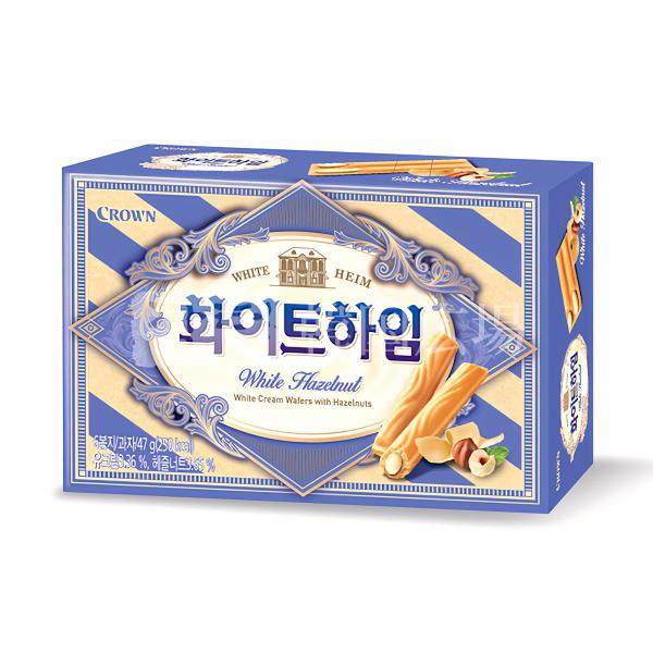 クラウン ホワイトハイム 47g / 韓国お菓子 韓国食品