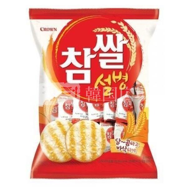 クラウン もち米雪餅 128g / もち米ソルビョン 韓国お菓子 韓国食品