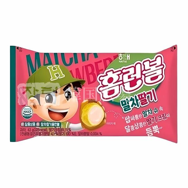 ヘテ ホームランボール 抹茶イチゴ 49g