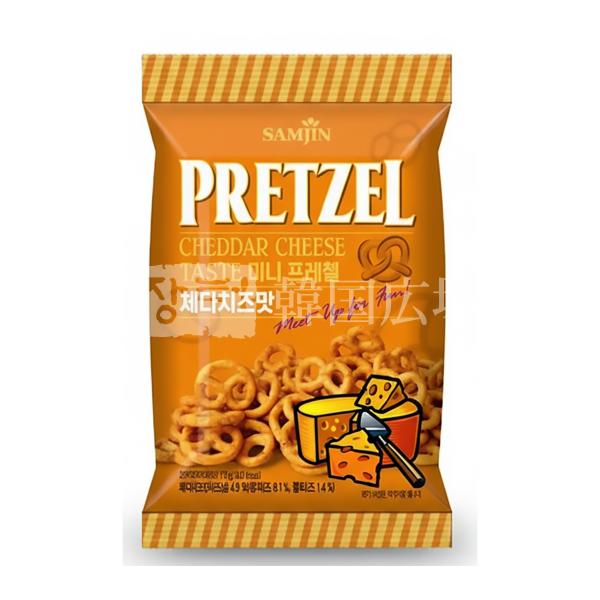 SAMJIN プレッツェル チェダーチーズ味 70g
