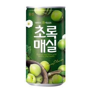 ウンジン 青梅ジュース 180ml (缶) BOX (30本入) / 韓国飲料 韓国食品｜hiroba