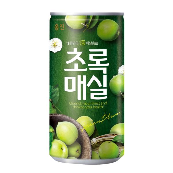 ウンジン 青梅ジュース 180ml (缶) / 韓国飲料 韓国食品