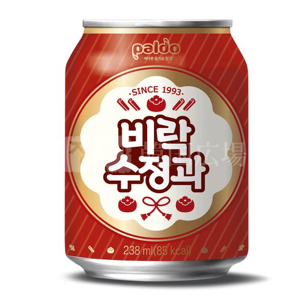 paldo スジョンガ 238ml (缶) BOX(24本入) / パルド 韓国飲料 韓国食品