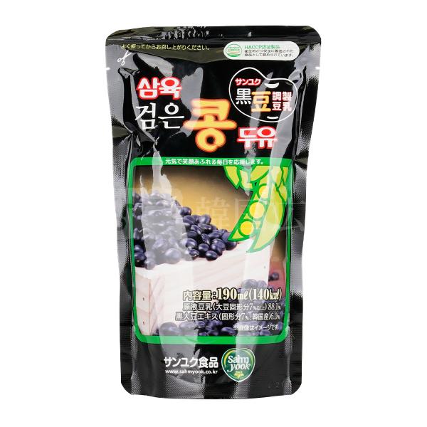 三育 黒豆豆乳 195ml / 韓国飲料 韓国食品