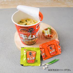 農心 (小カップ) キムチ辛ラーメン 68gの詳細画像3