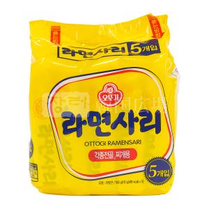 オットギ サリ麺 110gマルチパック (5個入) / 韓国食品 韓国ラーメン