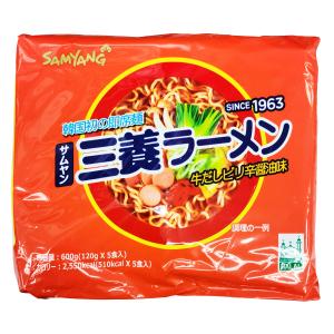 三養 三養ラーメン 120g BOX (40個入) / 韓国食品 韓国ラーメン