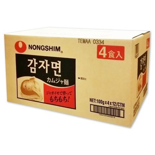 農心 じゃがいも麺 100g BOX (48個入) / 韓国食品 韓国ラーメン