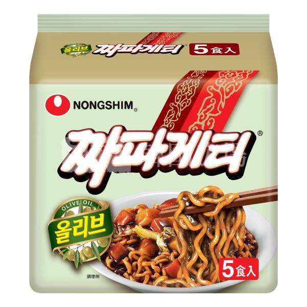 農心 チャパゲティ 140g マルチパック (5個入) / 韓国食品 韓国ラーメン