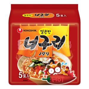 農心 ノグリうどん 辛口 120g マルチパック (5個入)
