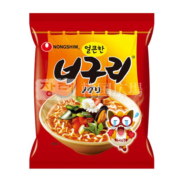 農心 ノグリラーメン 辛口 120g BOX (40個入) / 韓国料理 韓国食品