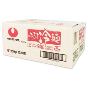 農心 ふるるビビン冷麺 159g BOX (10個入り)...