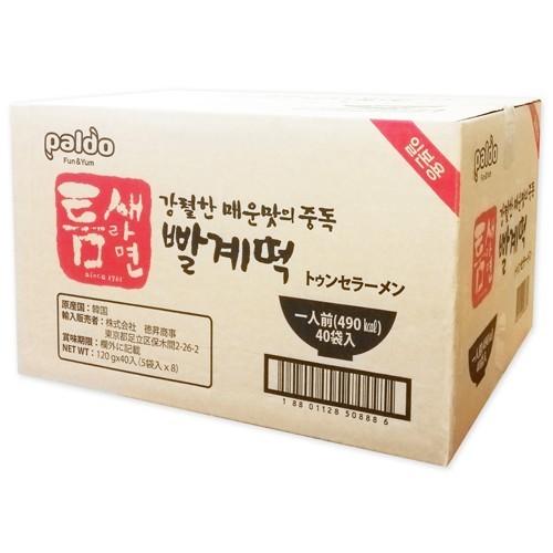 パルド トゥムセラーメン 120g BOX (40個入) / 韓国食品 韓国ラーメン