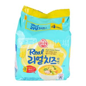 オットギ リアルチーズラーメン 135g マルチパック (4個入) / 韓国食品 韓国ラーメン｜hiroba