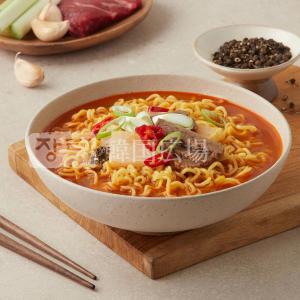 三養 メップ 黒胡椒牛肉味ラーメン 110g ...の詳細画像1