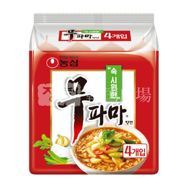 農心 ムパマ湯麺 122g マルチパック(4個入)/ 韓国食品 韓国ラーメン