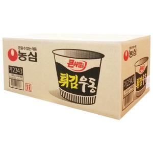 農心 (大盛カップ) 天ぷらうどん 111g BOX (16個入) / 韓国食品 韓国ラーメン｜hiroba