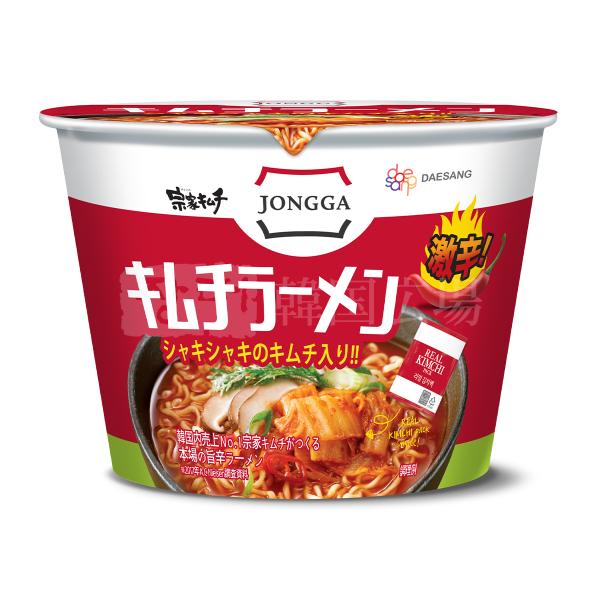 宗家 (大盛カップ) キムチラーメン 140g / 韓国食品 韓国ラーメン