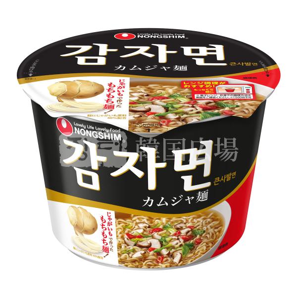 農心 (大カップ) じゃがいも麺 90g / カムジャ麺