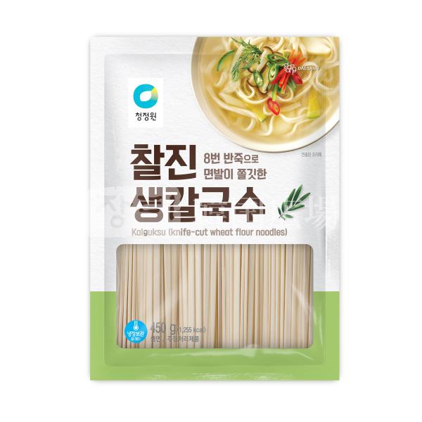 清浄園 もっちり生カルグクス 450g / 韓国食品 韓国料理 韓国麺