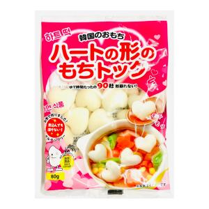 大新食品 ハートの形のもち トック 80g / 韓国食品 韓国餅