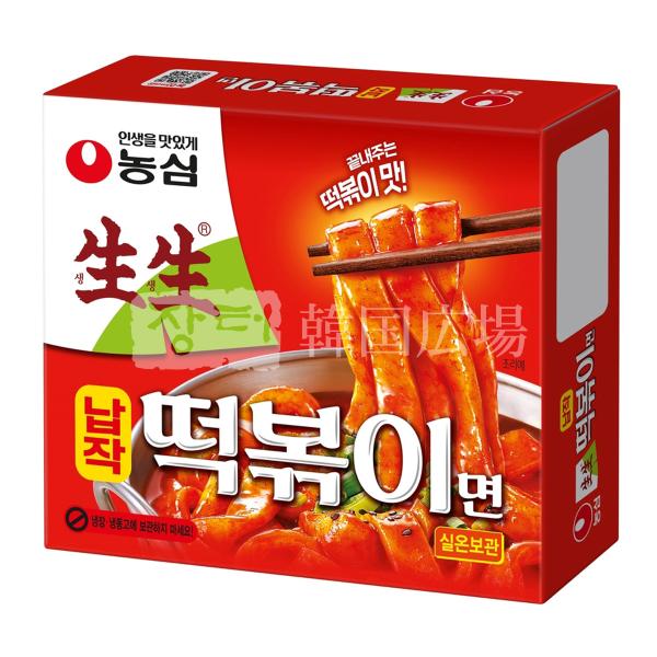 農心 生生平たいトッポキ麺 258g / 韓国食品 韓国ラーメン