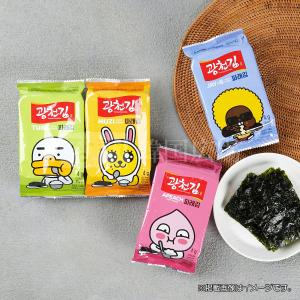 廣川海苔 カカオフレンズ味付けのり (9切8枚4袋)の詳細画像3