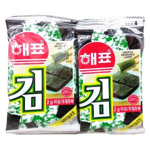 ヤンバン 弁当用海苔 (8切X8枚X8袋) :70300190:韓国広場 - 韓国食品の 