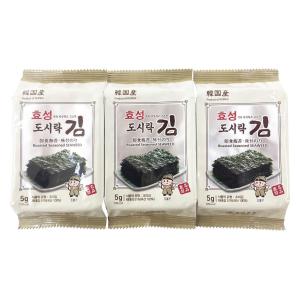 ヒョソン 弁当用海苔 (8切9枚3袋入) BO...の詳細画像1