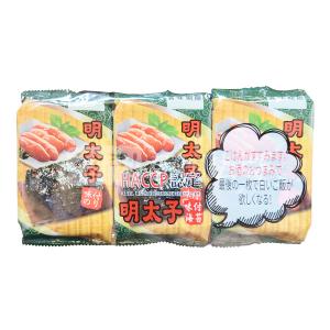 明太子味付のり3パック / 韓国海苔 韓国食品
