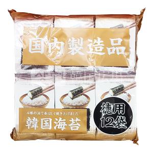 オリオンジャコ― 徳用味付け海苔 (8切8枚12袋) / 韓国海苔 韓国食品｜hiroba