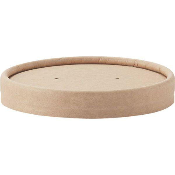 【メーカー在庫あり】 004500006 食品容器 未晒フードカップ 専用フタ 深型 235/350...