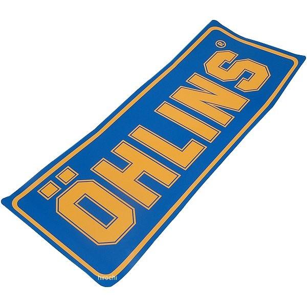 0194-06 オーリンズ OHLINS ロゴステッカー 230mmx600mm ネイビー/黄 HD...