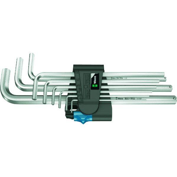 【メーカー在庫あり】 022130 Wera社 Wera 950/9L ヘックスキーセット HF1 ...