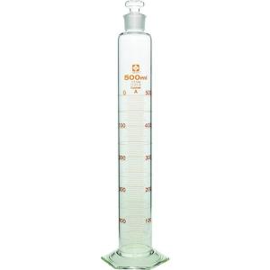 026580-500 026580500  柴田科学 SIBATA 有栓メスシリンダー カスタムA 500mL HD店