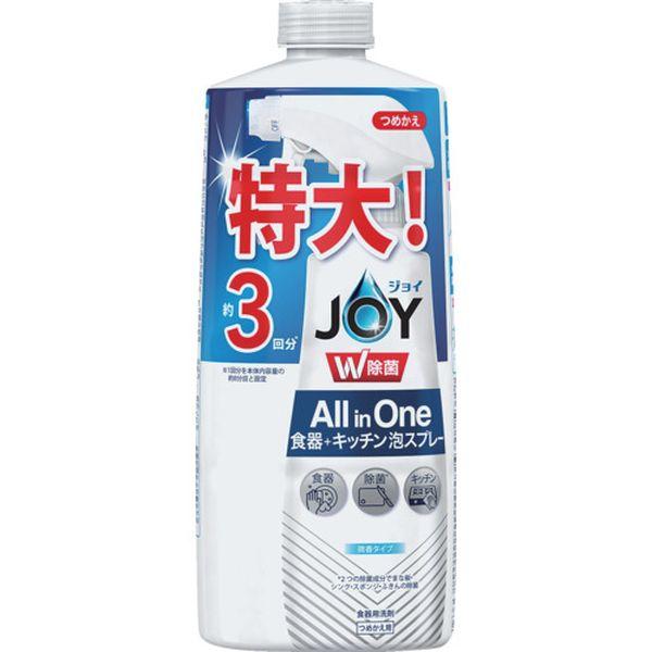 【メーカー在庫あり】 027573 ジョイ W除菌 ALLinOne 食器＋キッチン 泡スプレー 微...