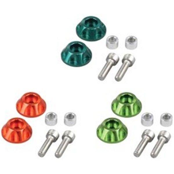 ポッシュ POSH アッパーカウルキャップホルダー NASAタイプ GPZ900R 2個入り HD店